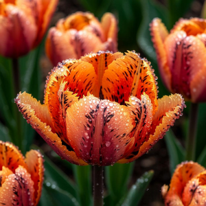 Тюльпан Литл Джем купить по цене от 199р. в интернет-магазине «Посадика» с доставкой почтой в в Сусумане и по всей России – [изображение №1].