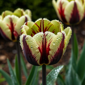 Тюльпан Литл Джем купить по цене от 590р. в интернет-магазине «Посадика» с доставкой почтой в в Сусумане и по всей России – [изображение №1].