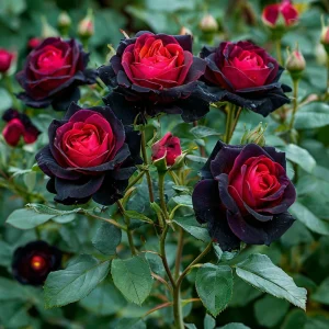 Роза Тень Феникса купить по цене от 402р. в интернет-магазине «Посадика» с доставкой почтой в в Сусумане и по всей России – [изображение №1].